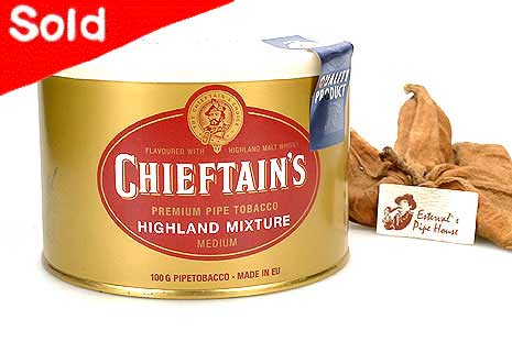 Chieftains Highland Mixture Pipe tobacco 100g Tin